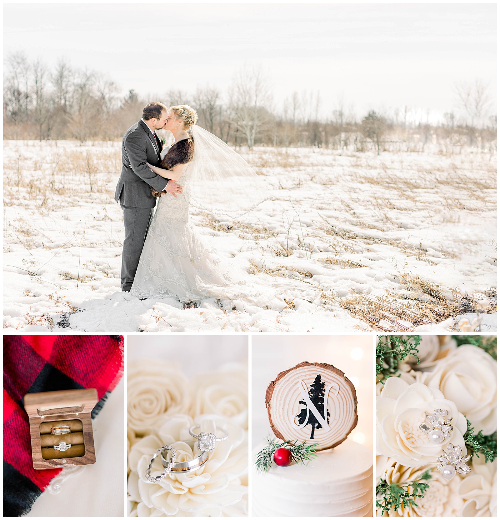 1600px x 1664px - A Bright and Sunny Buffalo Plaid Wedding - Stephanie Holsman Photography