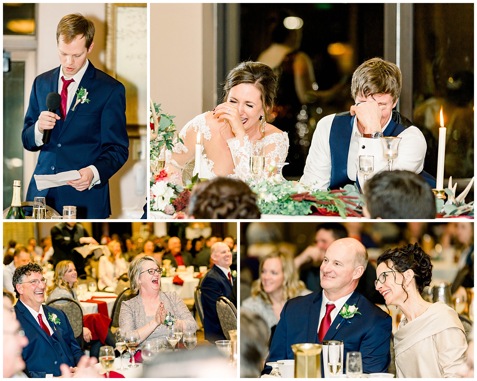 Wedding speeches Timberlake Lodge Grand Rapids MN